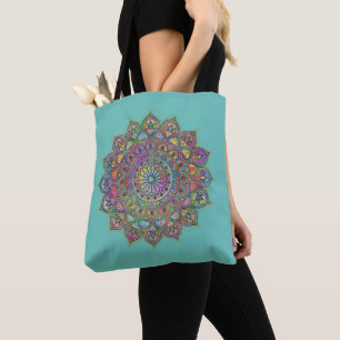 Tote Bag Mandala Inde Style 1