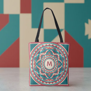 Tote Bag Mandala Moderne du Sud-Ouest