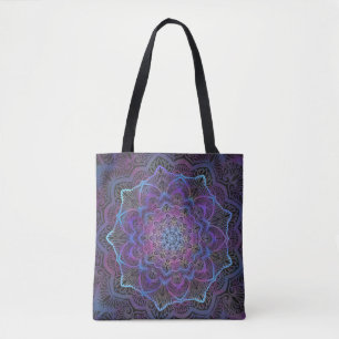Tote Bag Mandala Mystic Bloom