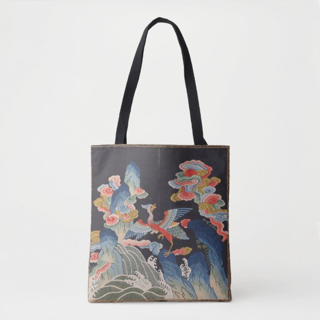 Tote Bag Mandarin Duck de la dynastie Qing (Devant)