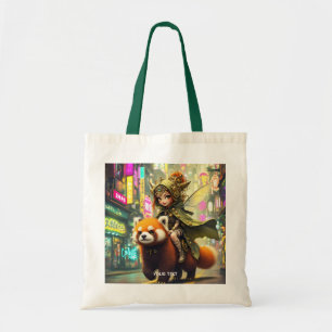 Tote Bag Manège Fantastique Panda Sauvage Mignon