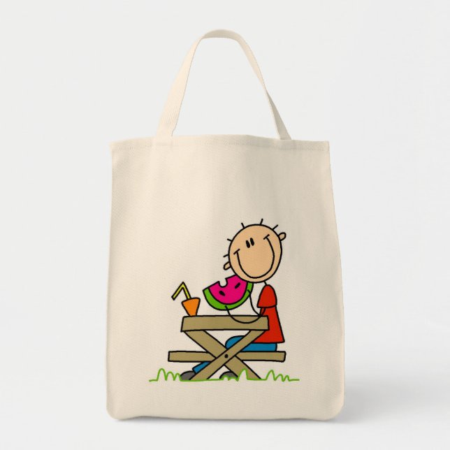 Tote Bag Manger de la pastèque (Devant)