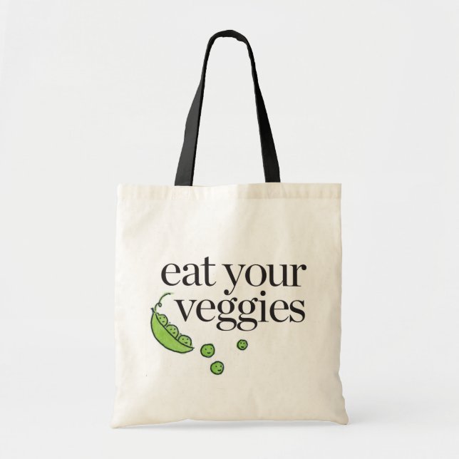 Tote Bag Mangez de votre légume (Devant)