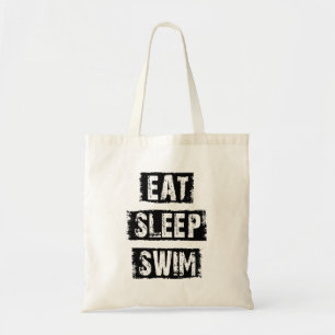 Tote Bag Mangez le bain de sommeil
