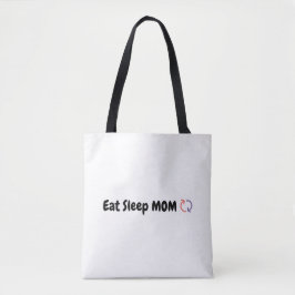 Tote Bag Mangez Sleep Maman Répéter mères amour