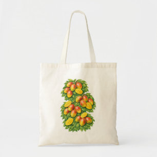 Tote Bag Mangue Botanique Fruit Tropical