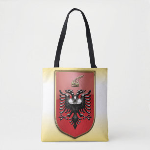 Tote Bag Manteau des bras albanais