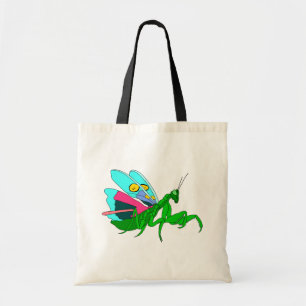 Tote Bag Mantis de prière colorée
