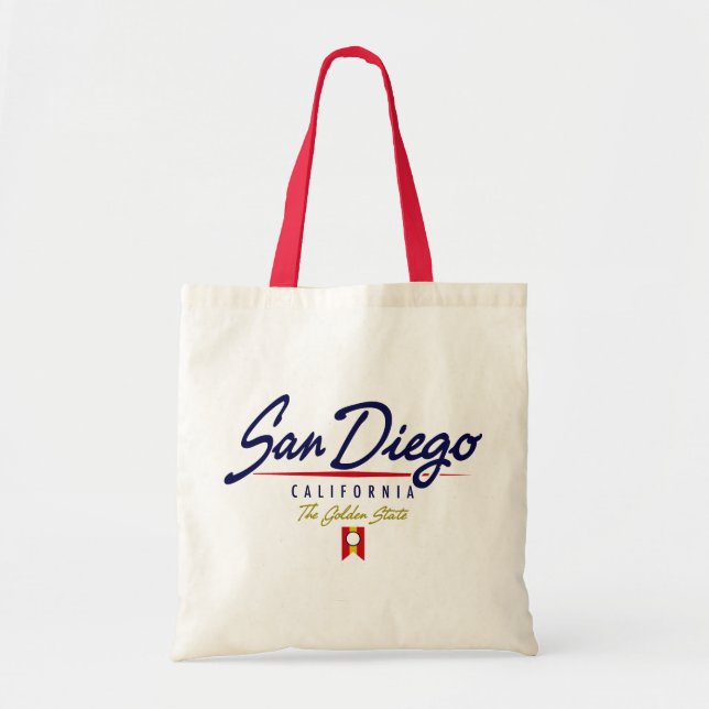 Tote Bag Manuscrit de San Diego (Devant)