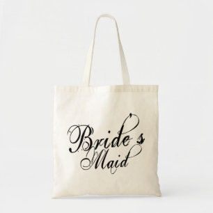 Tote Bag Manuscrit grunge de Naughy - noir de la domestique