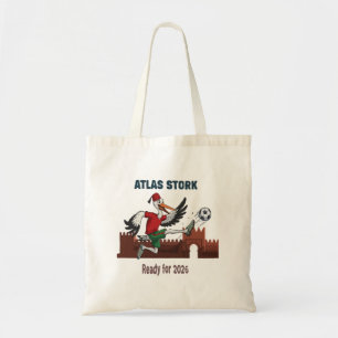 Tote Bag Marabout du Maroc Football 2026 Mascotte Sportive