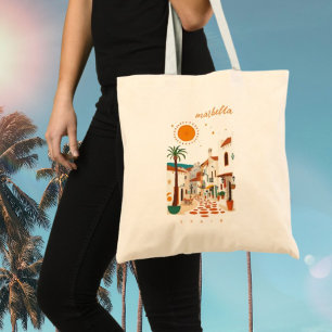 Tote Bag Marbella espagne vacances méditerranée