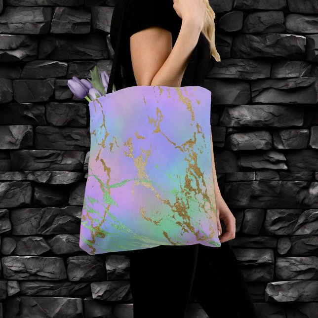 Tote Bag Marbre millénaire | Playbow Pastel Ombre (Créateur téléchargé)