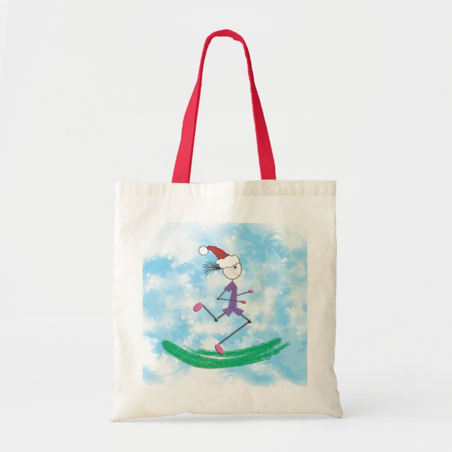 Tote Bag Marchande de Noël © (Devant)