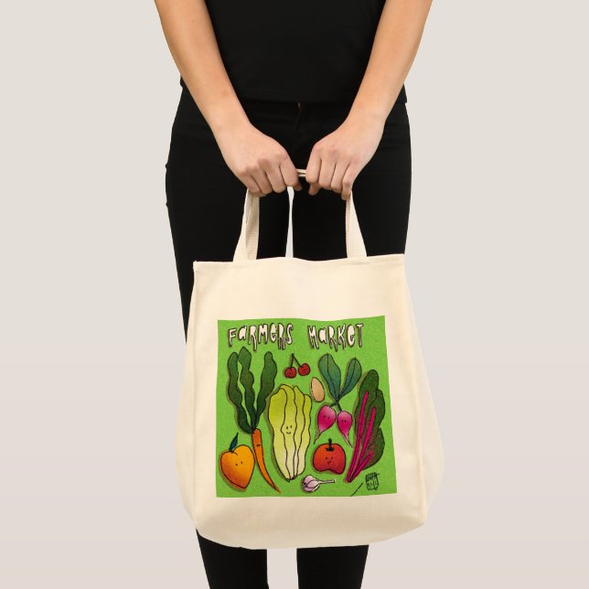 Tote Bag Marché des agriculteurs (Devant (produit))