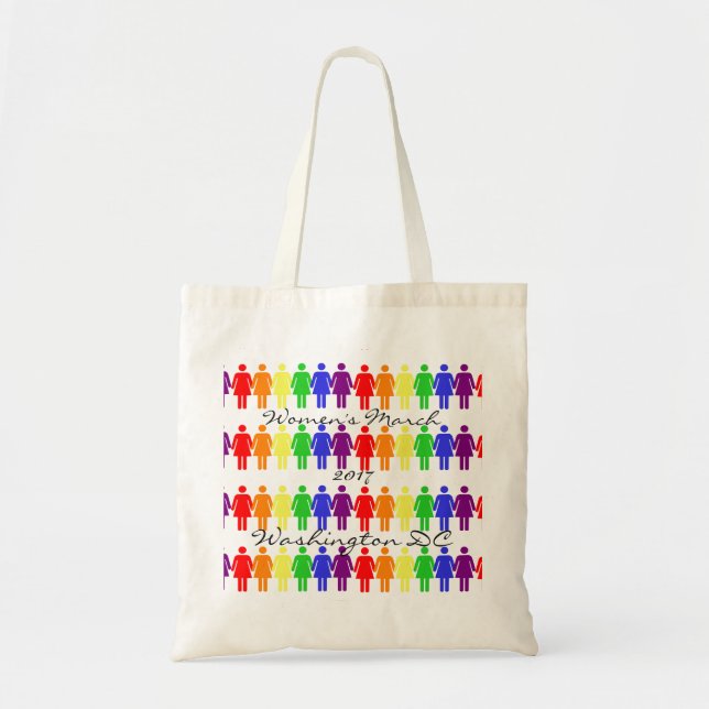 Tote Bag Marche des femmes 2017 LGBTQIA (Devant)