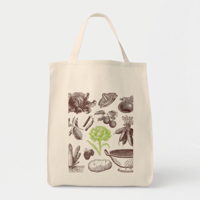 Tote Bag Marché des fermiers (Devant)
