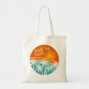 Tote Bag Marcher par la foi Christian Design