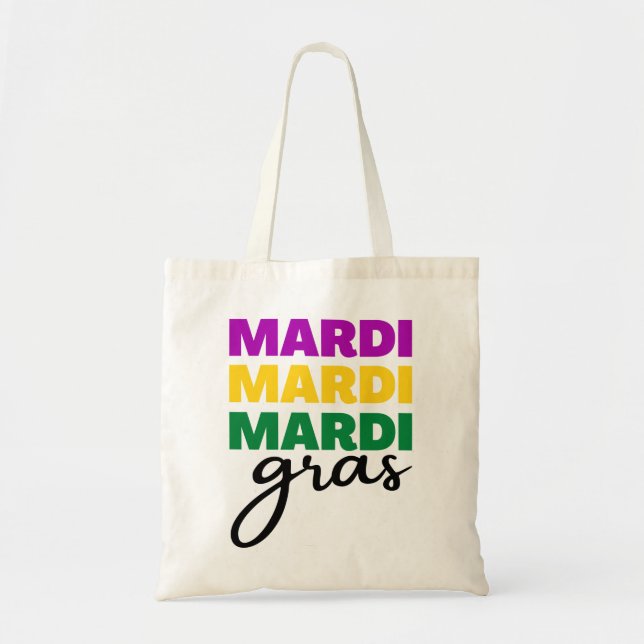 Tote Bag Mardi Gras (Devant)