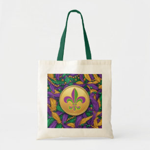 Tote Bag Mardi Gras Fleur de lis