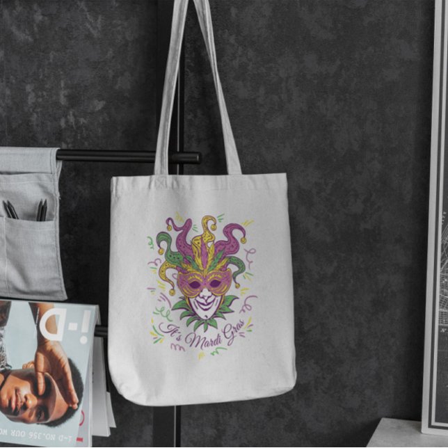 Tote Bag Mardi Gras Jester (Créateur téléchargé)