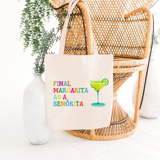 Tote Bag Margarita finale comme la fête de la Bachelorette  (Créateur téléchargé)