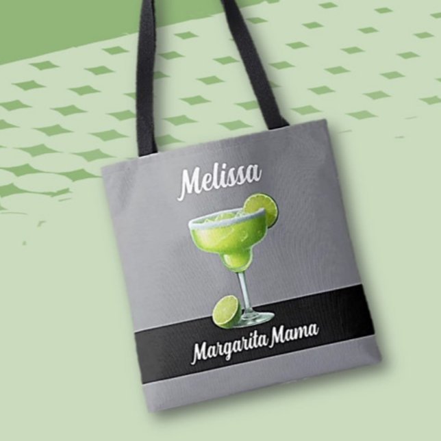 Tote Bag Margarita Mama ! Cadeau amusant personnalisé (Créateur téléchargé)