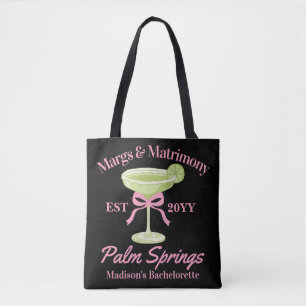 Tote Bag Marges et Mariage Margaritas Bachelorette Party