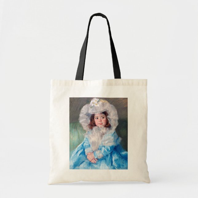 Tote Bag Margot en bleu, Mary Cassatt (Devant)