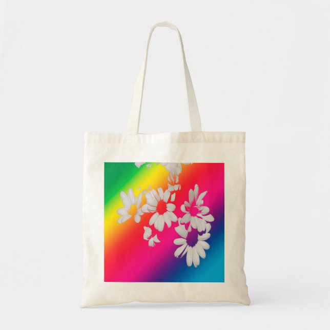 Tote Bag Margueurs arc-en-ciel (Devant)