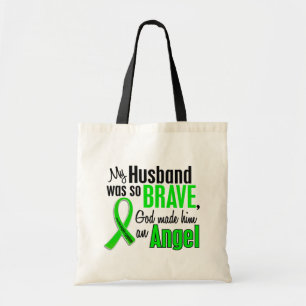 Tote Bag Mari de lymphome non Hodgkinien de l'ange 1