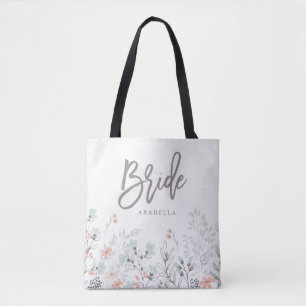 Tote Bag Mariage botanique de Blue Boho Mariée