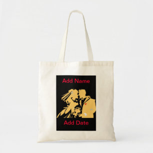 Tote Bag Mariage Couple Silhoutte
