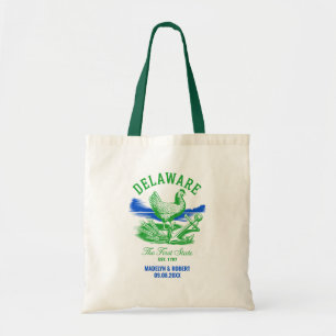Tote Bag Mariage dans le Delaware, Bienvenue aux invités, D