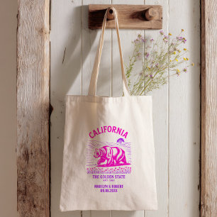 Tote Bag Mariage de Californie, bienvenue
