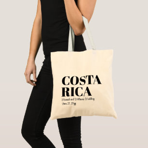 Tote Bag Mariage de destination personnalisé Bienvenue au C
