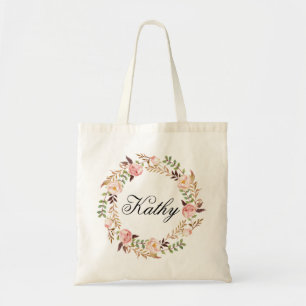 Tote Bag Mariage de nom personnalisé Braidsmaid personnalis
