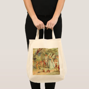 Tote Bag Mariage de Thumbelina et du Prince, Contes de Fées