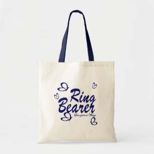 Tote Bag Mariage papillon/ Porteur d'anneau