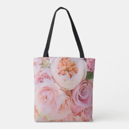 Tote Bag Mariage rose