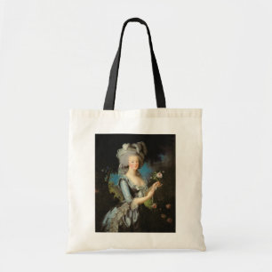 Tote Bag Marie Antoinette avec un rose, 1783
