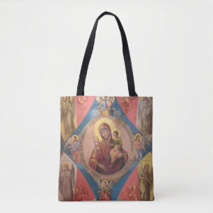Tote Bag Marie, Jésus et les Anges