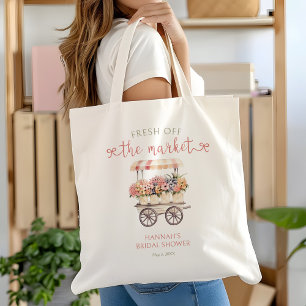 Tote Bag Mariée Fraîchement Sortie du Marché