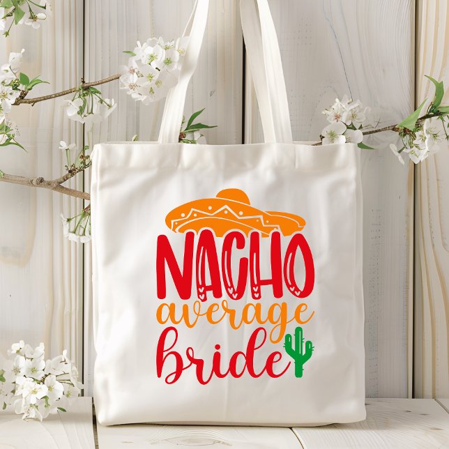 Tote Bag Mariée Pas Moyenne Chapeau Espagnol Mariage Drôle (Créateur téléchargé)