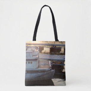 Tote Bag Marina Twilight : Un moment serein au quai