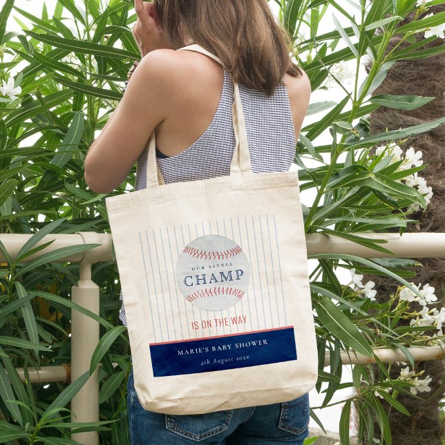 Tote Bag Marine Notre Petit Champ De Baseball N'Importe Que (Créateur téléchargé)