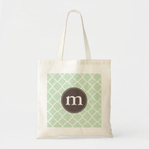 Tote Bag Marocain en bon état élégant Quatrefoil