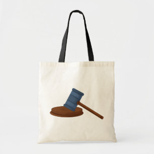 Tote Bag Marteau de juge en bois Cour