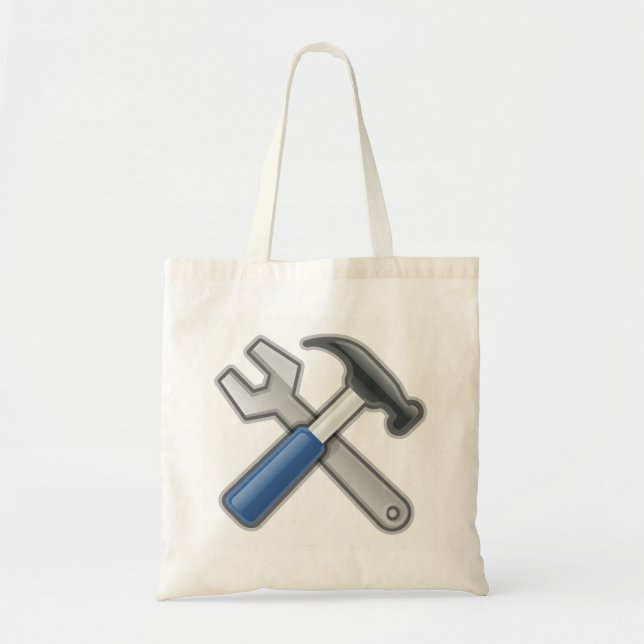 Tote Bag Marteau et Wrench (Devant)