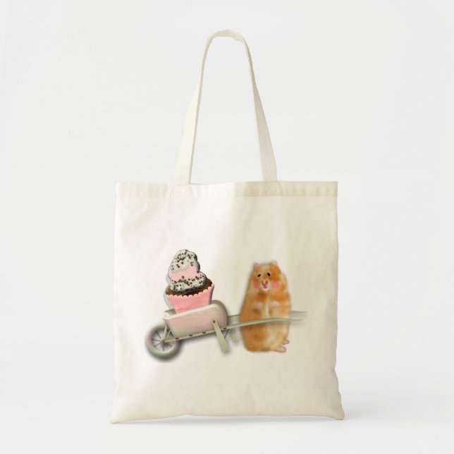 Tote Bag Marteau mignon avec illustration muffin cadeau (Devant)